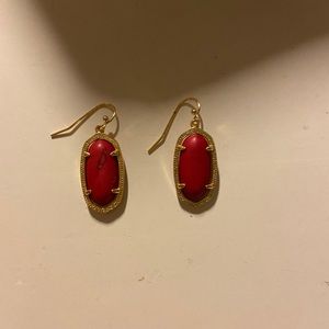Kendra Scott red earings!!!